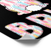 Bruh Meme Paasdag Funny Bunny Eggs Tiener Boys K Poster (Hoek)
