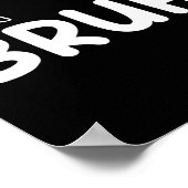 Bruh Meme Paasdag Funny Bunny Eggs Tiener Boys K Poster (Hoek)