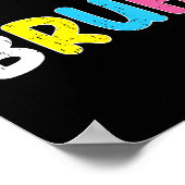 Bruh Meme Paasdag Funny Bunny Eggs Tiener Boys K Poster (Hoek)