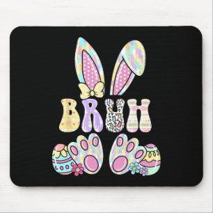 Bruh Meme Pasen Funny Bunny Eieren Tieners Jongens Muismat