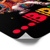 Bruh Mexican Boy Dabbing Poncho Cinco de Mayo Kind Poster (Hoek)