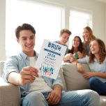 BRUH moderne tween verjaardag uitnodiging<br><div class="desc">Maak je klaar om het ultieme verjaardagsbash te gooien, bruh! Onze moderne blauwe feestuitnodiging is de perfecte manier om de viering af te trappen. Met zijn trendy typografie design gezegde bruh je in , deze gepersonaliseerde uitnodiging schreeuwt plezier en opwinding. Geadresseerd aan uw kind voor zijn (Leeftijd) verjaardag, zet het...</div>