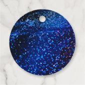 Bruh Neon Glow Blauw Groen Verjaardagsfeestje Dank Bedankjes Labels (Achterkant)