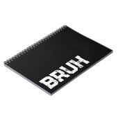 Bruh Notitieboek (Linkerzijde)