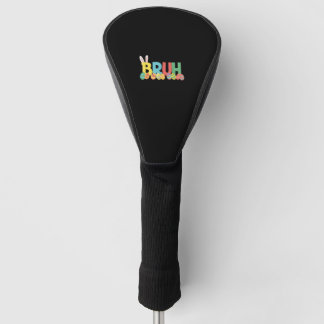 Bruh Paashaas Schattigee meme voor kinderen _11 Golfheadcover