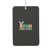 Bruh Paashaas Schattigee meme voor kinderen _12 Luchtverfrisser (Voorkant)