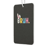 Bruh Paashaas Schattigee meme voor kinderen _1 Luchtverfrisser (Links)