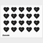 Bruh Paashaas Schattigee meme voor kinderen _2 Hart Sticker (Vel)