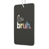 Bruh Paashaas Schattigee meme voor kinderen _4 Luchtverfrisser (Links)