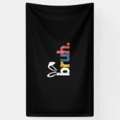 Bruh Paashaas Schattigee meme voor kinderen _5 Spandoek (Verticaal)