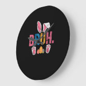 Bruh Paashaas Schattigee meme voor kinderen _8 Grote Klok (Hoek)