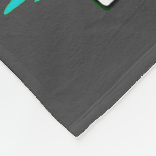 Bruh Panda Gamer With Headphones Controller  Fleece Deken (Hoek)