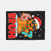 Bruh Peperkoek Zes Zeven 67 Ijs Drip Chris Fleece Deken (Voorkant (Horizontaal))