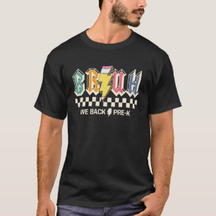 BRUH Peuterspeelplaats Rocks Potlood Bliksem Lerar T-shirt
