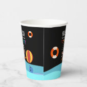 Bruh Pool Party Birthday  Papieren Bekers (Rechts)