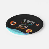 Bruh Pool Party Birthday  Papieren Bordje (Gekanteld)