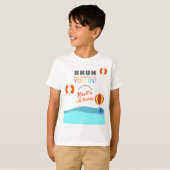 Bruh Pool Party Verjaardag kinderen T-shirt (Voorkant volledig)