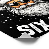 Bruh Santa Says Six Seven Funny Christmas 67 Meme  Poster (Hoek)