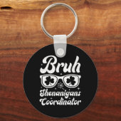 Bruh Shenanigans coördinator St Patrick's Day Boys Sleutelhanger (Voorkant)