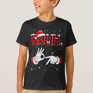 Bruh Six Seven 6 7 Meme Gen Alpha Slaang 6 7 Hande T-shirt