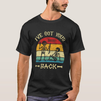Bruh Skelet Halloween Iu2019ve Je Rug Fun T-shirt