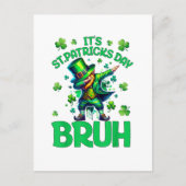 Bruh St. Patrick's Dag Briefkaart (Voorkant)