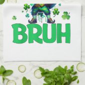 Bruh St. Patrick's Dag Theedoek (Gevouwen)