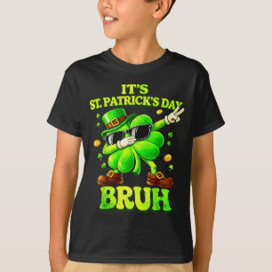 Bruh St. Patrick's Day jongens kinderen St. Patric T-shirt