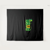 Bruh St Patrick's Day Tiener Jongens Kinder Grappi Wandkleed (Voorkant (horizontaal))