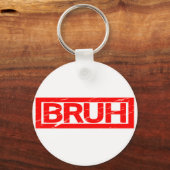 Bruh Stamp Sleutelhanger (Achterkant)