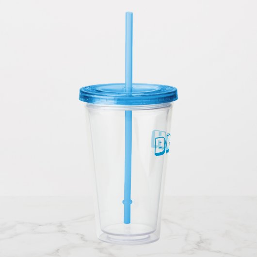 "BRUH" STRO CUP ACRYL DRINKBEKER (Rechts)