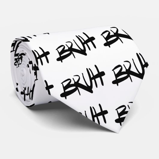 Bruh! Stropdas (Opgerold)