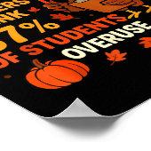 Bruh Teachers Think 67% Of Students Overuse 67 Tha Poster (Hoek)