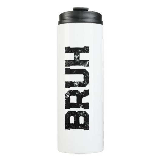 Bruh Thermosbeker (Voorkant)