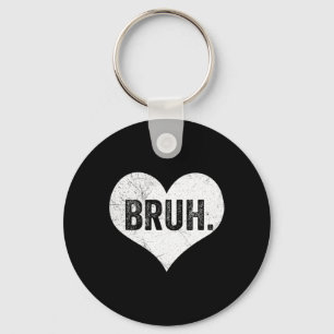 Bruh Valentijnsdag Meme Grappige Zeg Bro Groet Tie Sleutelhanger