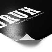 Bruh voorheen bekend als Mom Funny Moederdag Foto Afdruk (Hoek)