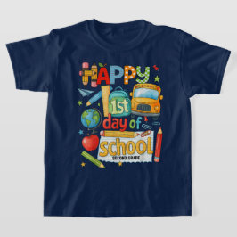 Bruh We Back 2e klas terug naar school tweede klas T-shirt