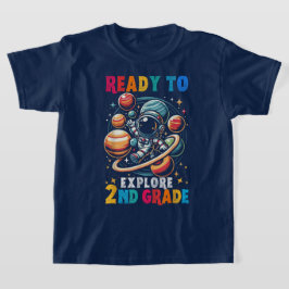 Bruh We Back 2e klas Terug naar school Tweede klas T-shirt