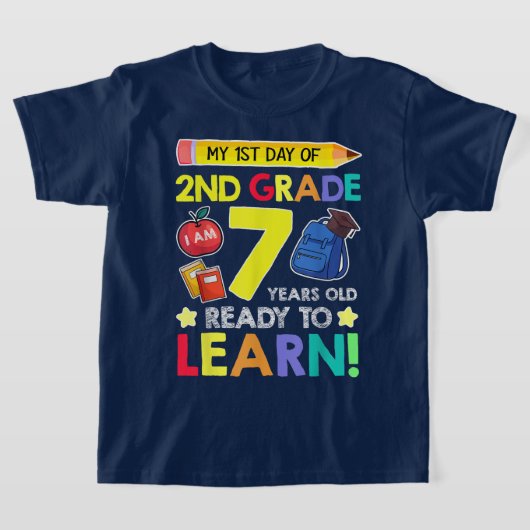Bruh We Back 2nd Grade Back to School Second Grade T-shirt (Laagn)