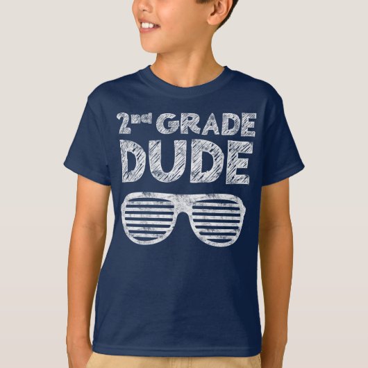 Bruh We Back 2nd Grade Back to School Second Grade T-shirt (Voorkant)