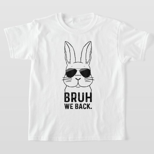 Bruh We Back 2nd Grade Back to School Second Grade T-shirt (Laagn)