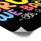 Bruh We Back 6th Grade Back To School Sixth Grade  Poster (Hoek)