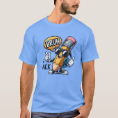 Bruh We Back, Back To School Teacher T-shirt (Voorkant)