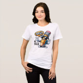 Bruh We Back, Leraar Terug naar School Tri-Blend Shirt (Voorkant volledig)