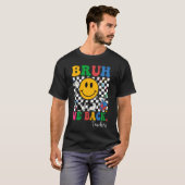 Bruh We Back Teachers Retro Terug naar School Boys T-shirt (Voorkant volledig)