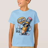 Bruh We Back to School T-shirt (Voorkant)