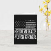 Bruh we terug 3e klas 4 juli terug naar school kaart (Gele Bloem)