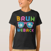 Bruh we terug kinder T-shirt (Voorkant)