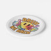 Bruh we terug papieren bordje (Gekanteld)