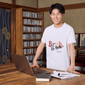 Bruh we terug, terug naar school leraar TSshirt T-shirt